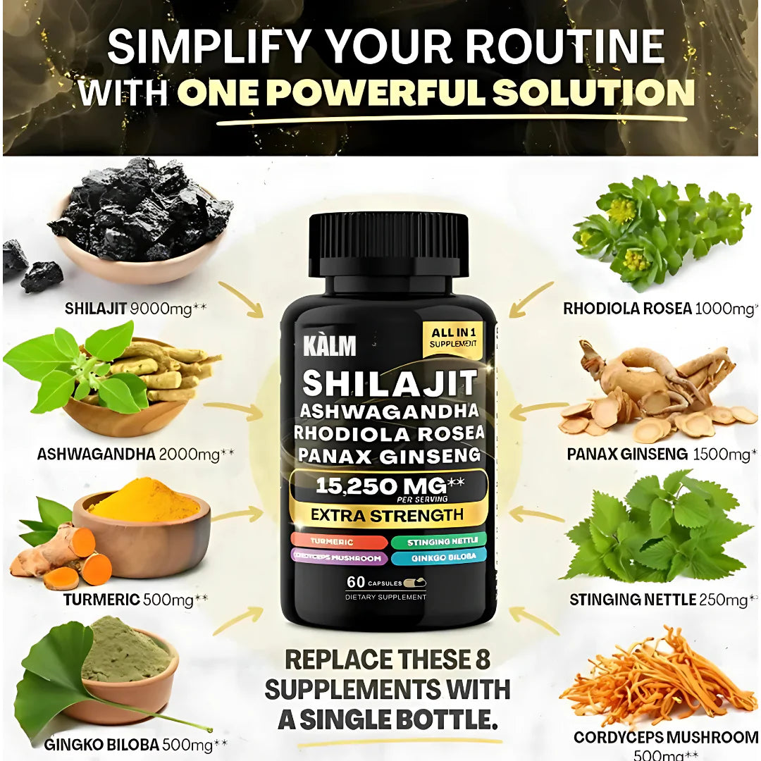 Sea Moss + Shilajit Supplement Bundle