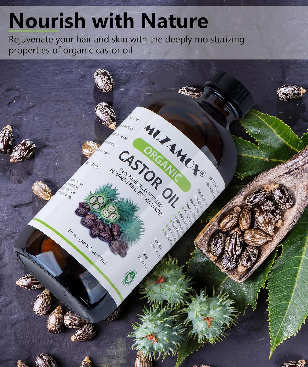 Elixir™Organic Castor Oil