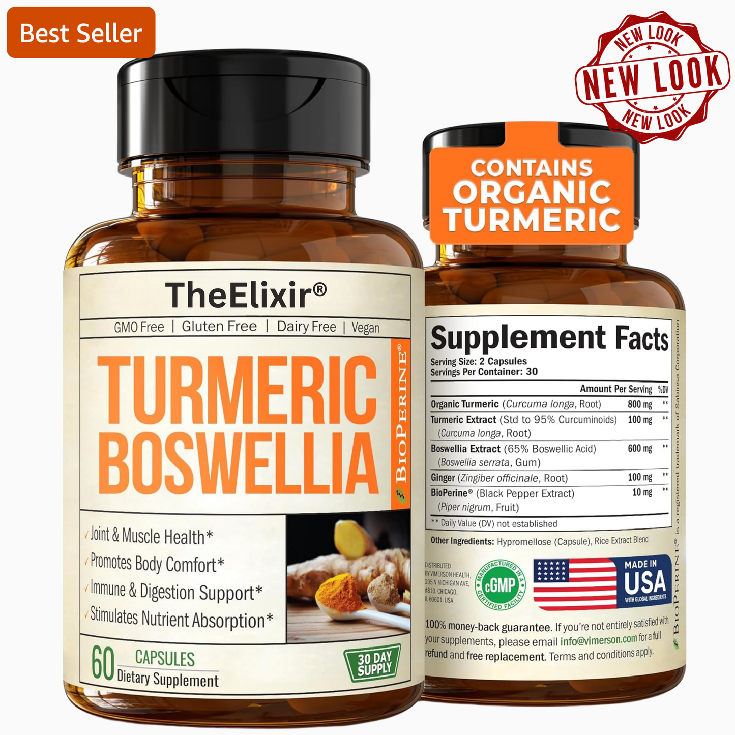 Elixir™ Tumeric Curcumin 95